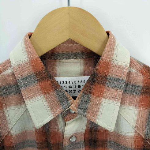 メゾンマルジェラ Maison Margiela ウエスタンチャックシャツ メンズ 39
