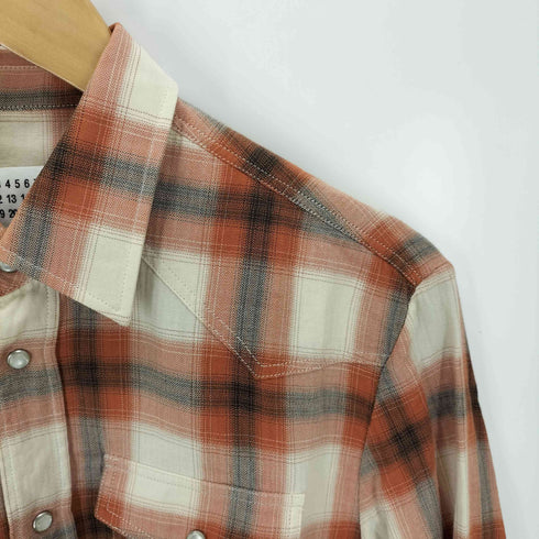 メゾンマルジェラ Maison Margiela ウエスタンチャックシャツ メンズ 39