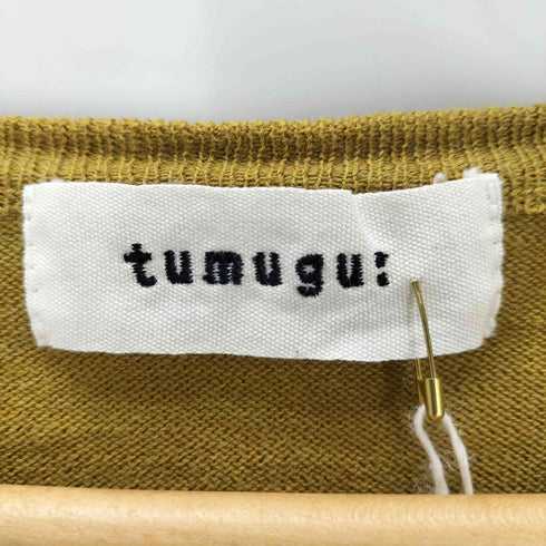ツムグ tumugu: コットンカーディガン レディース FREE