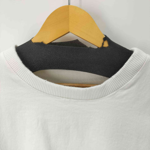 ザラ ZARA サイドジップクルーネックプルオーバー メンズ import:L