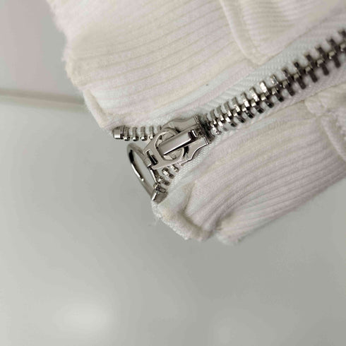 ザラ ZARA サイドジップクルーネックプルオーバー メンズ import:L