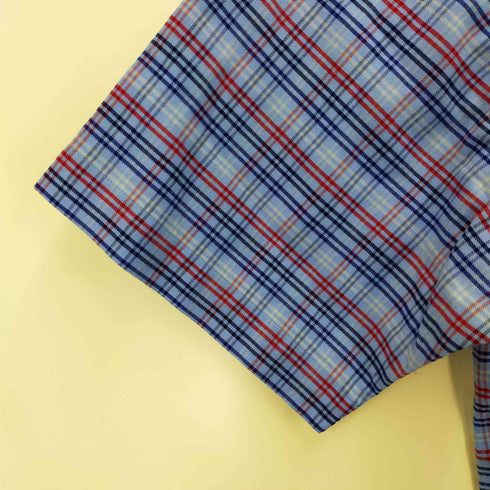 ブルックスブラザーズ BROOKS BROTHERS ロゴ刺繍 チェック柄ボタンダウンシャツ メンズ M