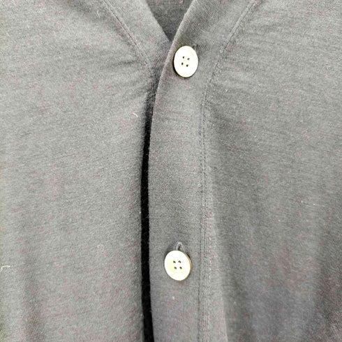 コムデギャルソンオム COMME des GARCONS HOMME AD2008 ロゴ刺繍 カーディガン メンズ S