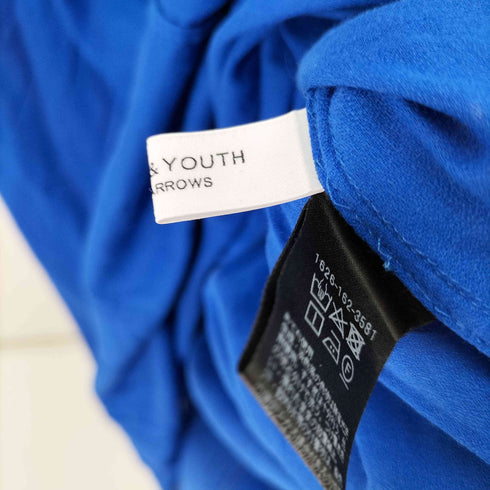 ビューティーアンドユースユナイテッドアローズ BEAUTY & YOUTH UNITED ARROWS ギャザーフレンチスリーブワンピース レディース