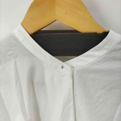 ビューティーアンドユースユナイテッドアローズ BEAUTY & YOUTH UNITED ARROWS コットンタイプライター ワイド スキッパーシャツ -ウォッシャブル- レディース
