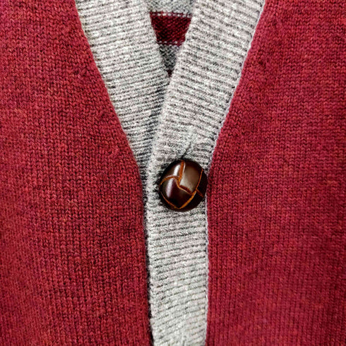 ブルックスブラザーズ BROOKS BROTHERS くるみボタン ニットベスト メンズ L