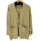 ブラックバイマウジー BLACK by moussy 22AW ルーズアウトリンキングカーディガン loose outlinking cardigan レディース FREE