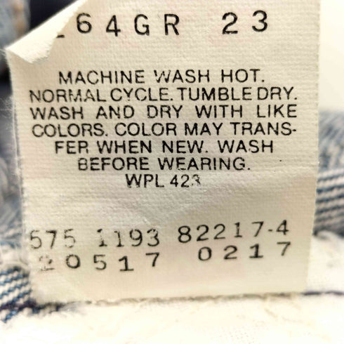 リーバイス Levis 90S USA製 517 ボタン裏575刻印 オレンジタブ ブーツカット デニムパンツ 93年製 メンズ W35 L36