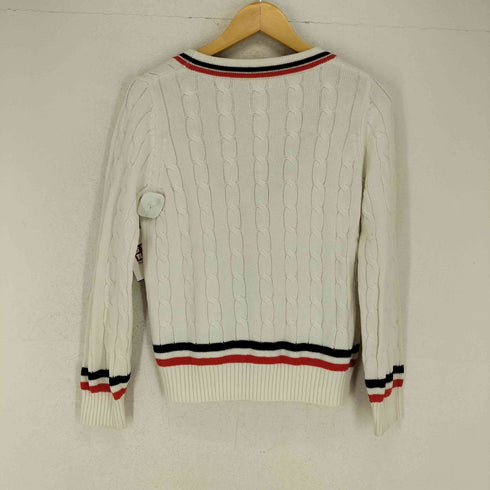 ルシアンペラフィネ Lucien Pellat-Finet カシミヤ混 スカルロゴ刺繍カーディガン レディース JPN:S