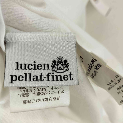 ルシアンペラフィネ Lucien Pellat-Finet ロゴプリント柄 コットンS/S TEE メンズ JPN:M