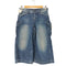 ジョンブル Johnbull ビッグポケット ハーフデニムパンツ レディース JPN:M