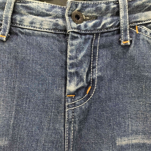ジョンブル Johnbull ビッグポケット ハーフデニムパンツ レディース JPN:M
