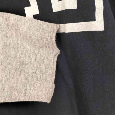 ルシアンペラフィネ Lucien Pellat-Finet 両面プリント切りっぱなしL/S TEE レディース XXS