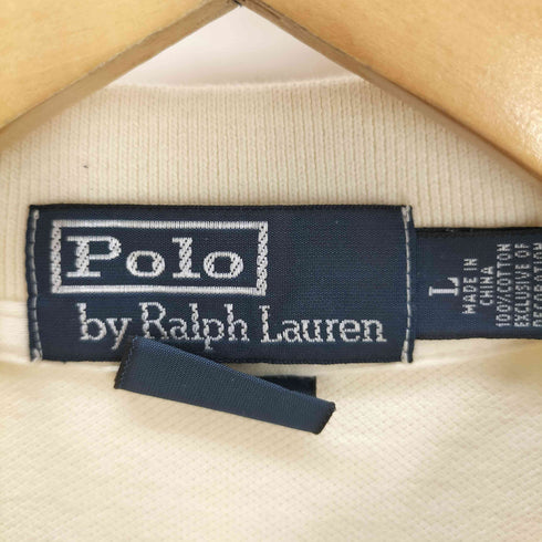 ポロバイラルフローレン Polo by RALPH LAUREN ポニー刺繍 長袖ポロシャツ メンズ JPN:L