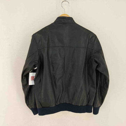 leathermaster カウレザー ジップアップブルゾン メンズ import:L