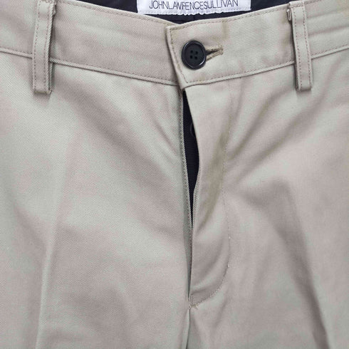 ジョンローレンスサリバン JOHN LAWRENCE SULLIVAN 2タックチノパンツ メンズ 38