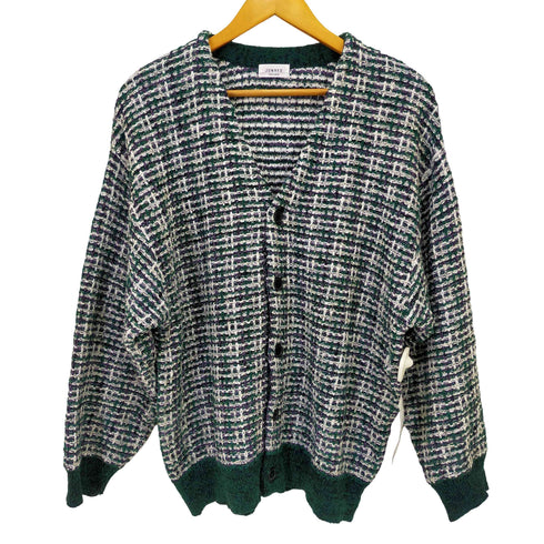 ジュンレッド JUNRed マルチツイードルーズカーディガン メンズ JPN:S