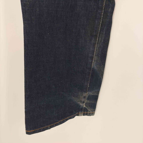 POST OVERALLS USA製 TALONジップ デニムパンツ メンズ
