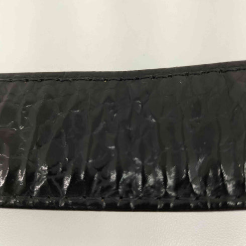 ヴァレンティノ Valentino パテントレザーベルト メンズ