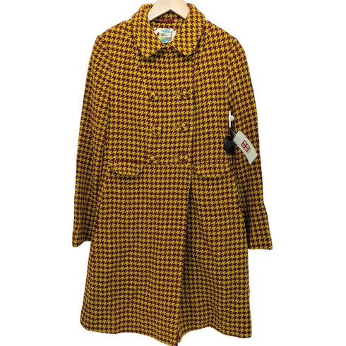 ポールスミス Paul Smith Paul pink smith 千鳥格子 ステンカラーコート レディース EUR:40