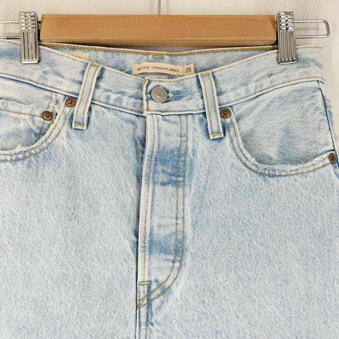 リーバイス Levis Premium Ribcage Straight Ankle Jeans レディース 25
