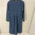 ザラ ZARA LONG DENIM DRESS Vネックロングデニムワンピース レディース import:L