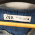 ザラ ZARA LONG DENIM DRESS Vネックロングデニムワンピース レディース import:L