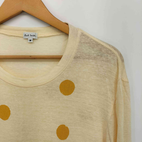 ポールスミス Paul Smith ドット柄 クルーネック L/S カットソー メンズ import:M