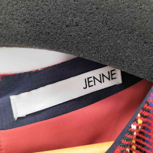 ジェンヌ JENNE フレンチレトロチェックワンピース レディース JPN:S
