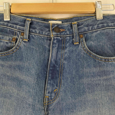 シオタ CIOTA インディゴスビンコットン13.5ozワイドテーパードデニム メンズ 30