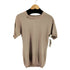 メゾンマルタンマルジェラ Maison Martin Margiela 14SS MADE IN ITALY 1 ネックデザイン コットンニットS/Sカットソー レディース import:S