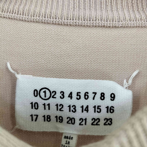 メゾンマルタンマルジェラ Maison Martin Margiela 14SS MADE IN ITALY 1 ネックデザイン コットンニットS/Sカットソー レディース import:S