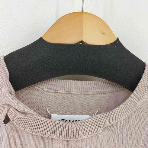 メゾンマルタンマルジェラ Maison Martin Margiela 14SS MADE IN ITALY 1 ネックデザイン コットンニットS/Sカットソー レディース import:S