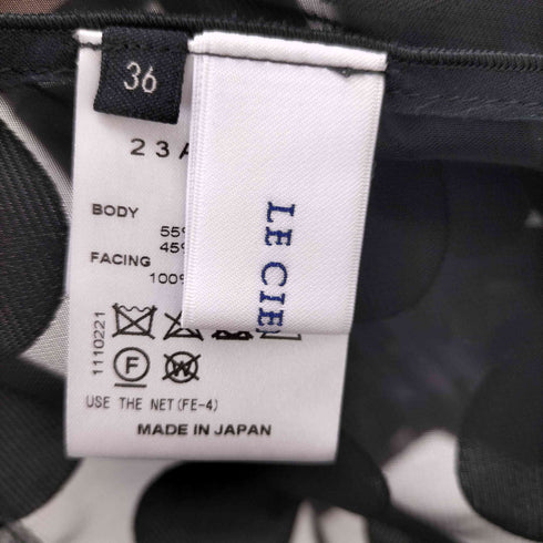 ルシェルブルー LE CIEL BLEU レイヤードットブラウス レディース 36