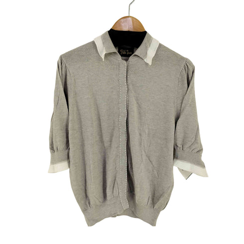 Pale Jute White frill knit CD レディース FREE