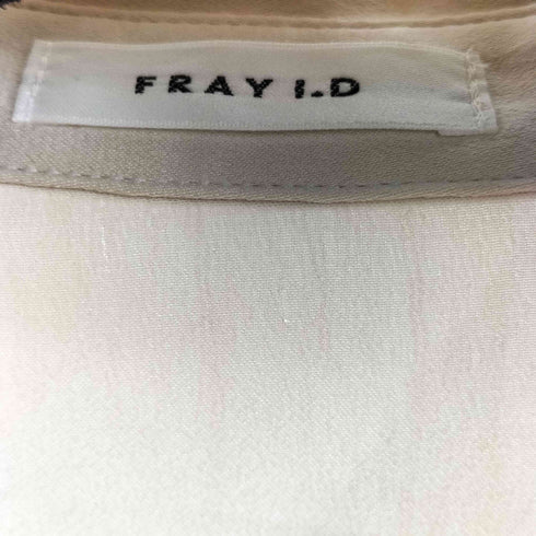 フレイアイディー FRAY I.D 24AW ヴィンテージサテンデザインシャツ レディース ONE SIZE
