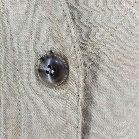 アーペーセー A.P.C. リネン混 ノーカラージャケット レディース JPN:34