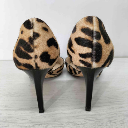 ジミーチュウ JIMMY CHOO レオパード柄 ハラコヒールパンプス ヒョウ レディース 35 1/2