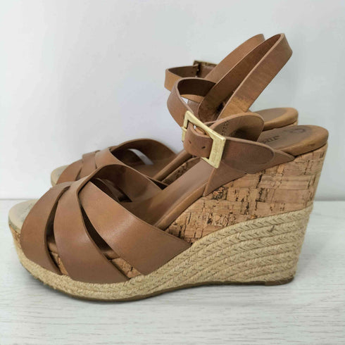 ジミーチュウ JIMMY CHOO ウェッジソールサンダル レディース 36