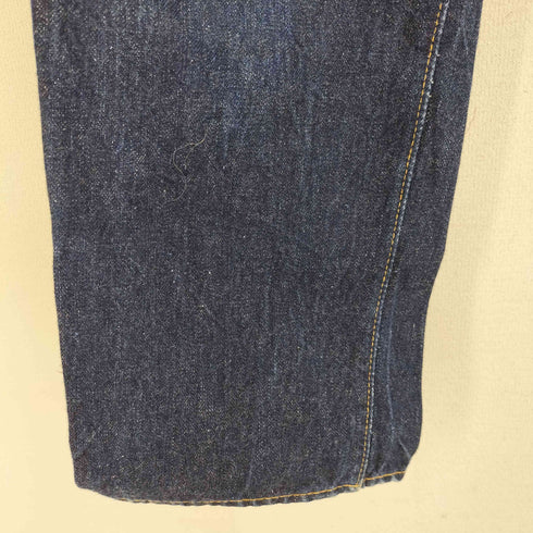 リーバイス Levis 60s VINTAGE J刻印 均等V BIG E オフセットセンターループ 隠しリベット 赤耳 ギャラ無し紙パッチ 504ZXX 濃紺 メンズ W28 L30