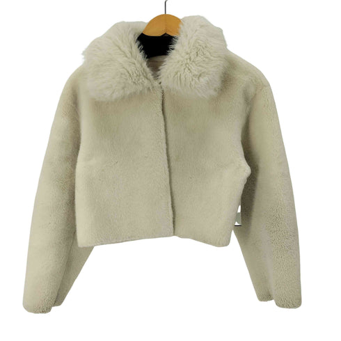 エイミーイストワール eimy istoire 22AW フェイクファーコンビジャケット WHITE レディース JPN:S