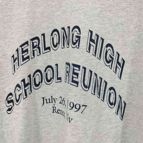 ヘインズ Hanes メキシコ製 HERLONG HIGH SCHOOL REUNION VIKINGS Tシャツ メンズ import:XL