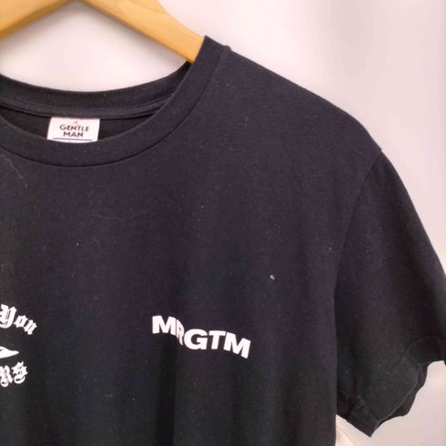 ミスタージェントルマン MR.GENTLEMAN MRGTM プリント クルーネック S/S Tシャツ メンズ import:M