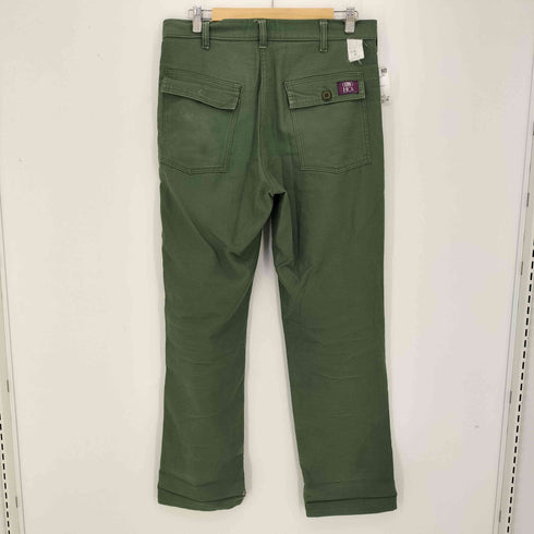 ガンホー GUNG HO MADE IN USA ORIGINAL FUTIGUE 4POCKET PANT ベイカーパンツ バックサテン メンズ W34L32
