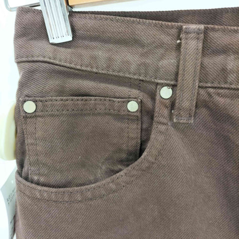 ブラックバイマウジー BLACK by moussy DRIP straight color pants レディース 23