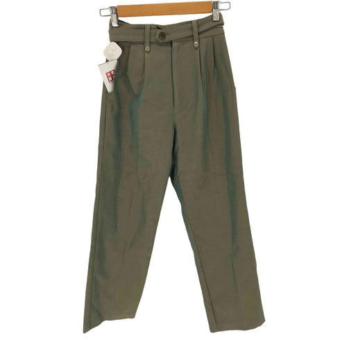 アメリ AMERI 玉虫 2タックスラックス レディース XS