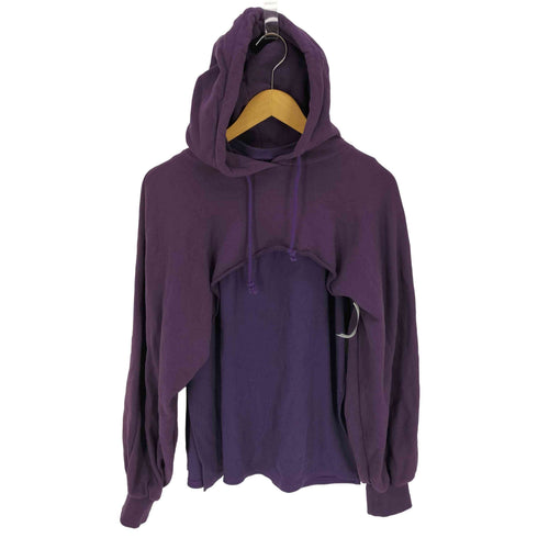 アメリ AMERI TANK LAYERED HOODIE TOP レディース FREE