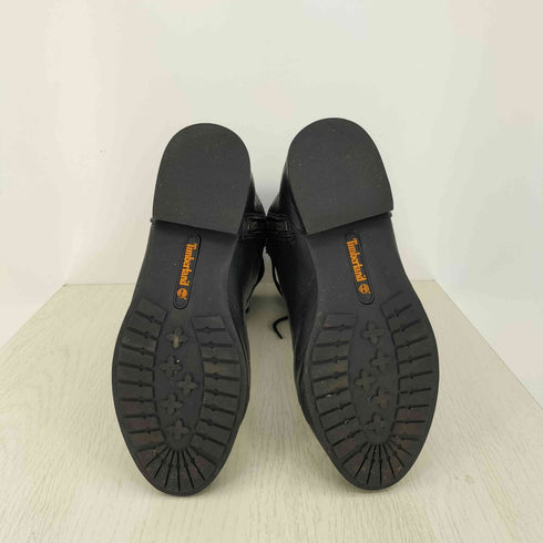 ティンバーランド Timberland サイドジップ レザー レースアップロングブーツ レディース 7W