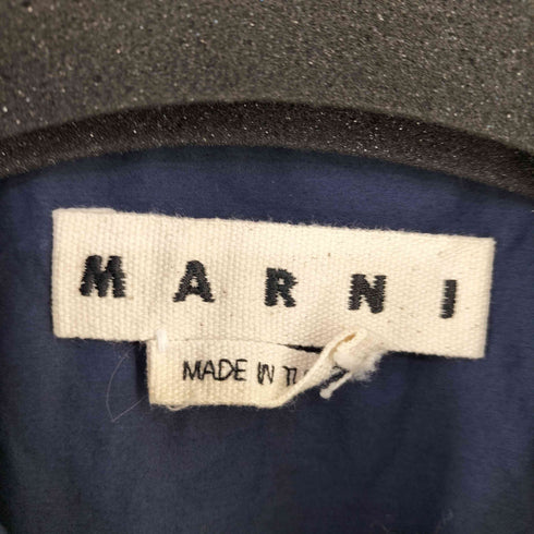 マルニ MARNI ロゴプリント ボウリングシャツ 開襟シャツ メンズ JPN:46