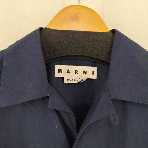 マルニ MARNI ロゴプリント ボウリングシャツ 開襟シャツ メンズ JPN:46